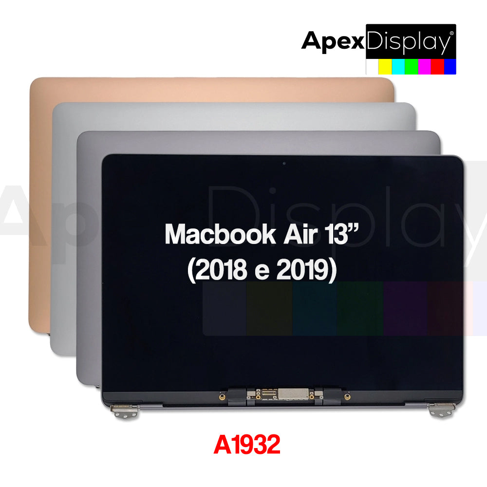 Tela / Tampa Completa Padrão Original (OEM) para MacBook Air 13" A1932 (2018 - 2019)