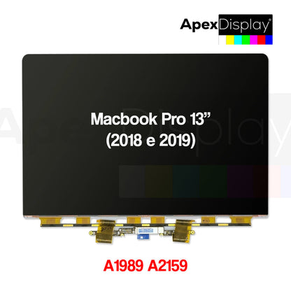 Tela / Tampa Completa Padrão Original (Qualidade OEM) para MacBook Pro 13" (2018 - 2019) - A1989 / A2159