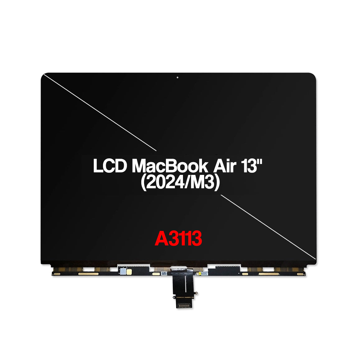 Tela / Tampa Completa Original (OEM) para MacBook M3 Air 13"(2024) A3113